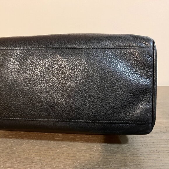 Rare longchamp Grain Leather Bag - Picture 4 of 11